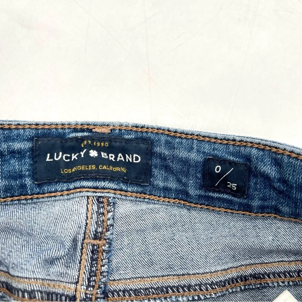 LUCKY BRAND Woman's Medium Wash Ava Super Skinny Jeans Size 0